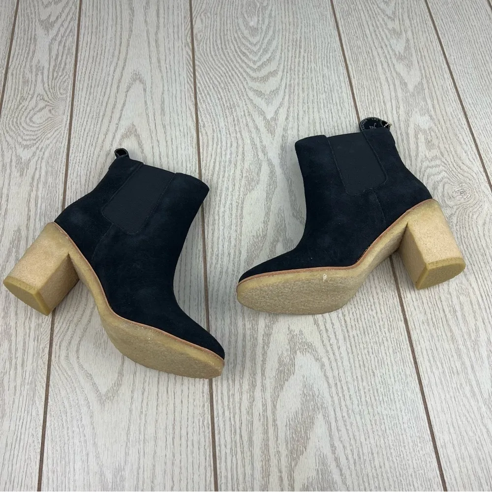 Lauren Ralph Lauren Marianna Pull-On Dress Chelsea Booties 9.5B Black $195 - Image 4