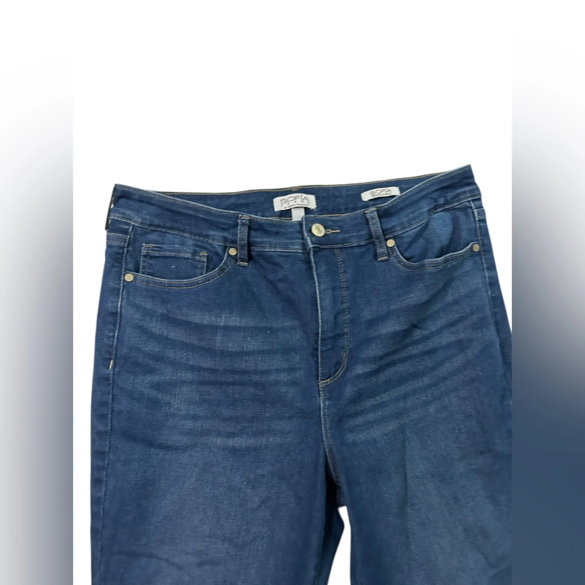 Sofia by Sofia Vergara Skinny Ankle Denim Jeans Blue Size 14 - Image 2