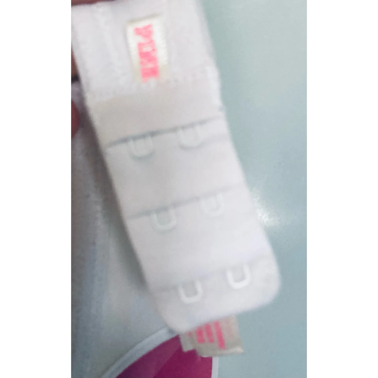 PINK Victoria's Secret Strapless Bra 32C White Push Up - Image 9