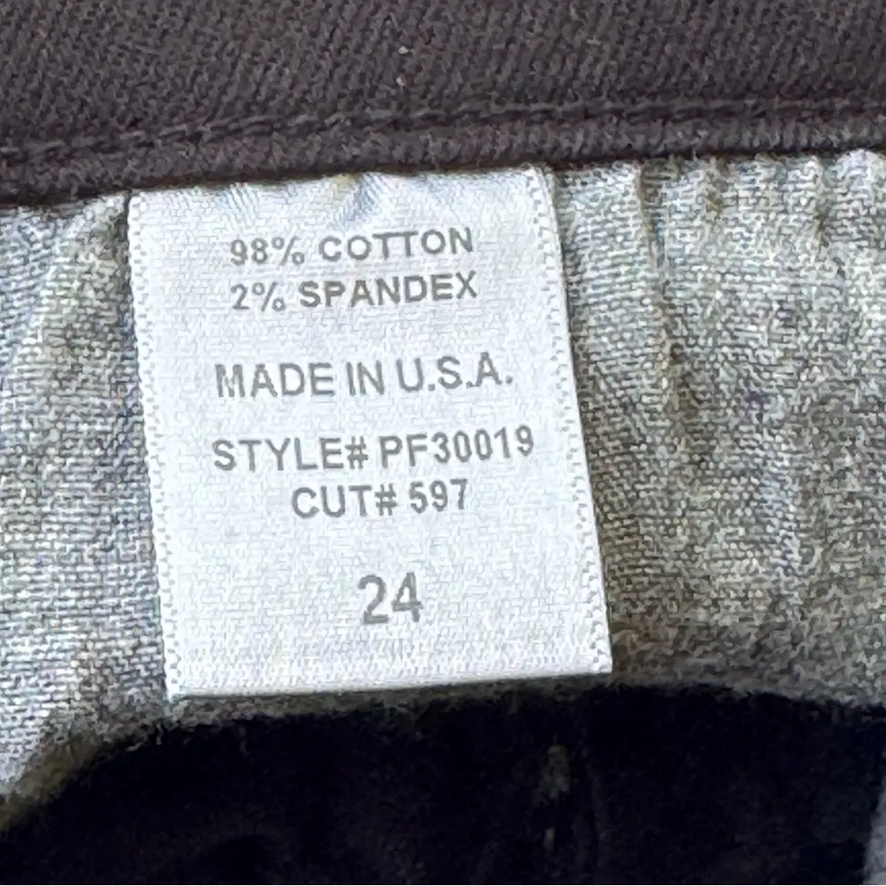 O2 Denim Black Flared Jeans 24 - Image 4