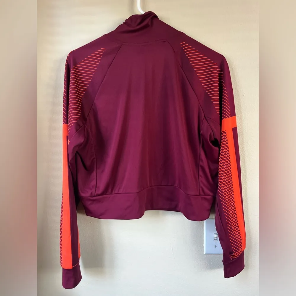 Nike Pro Cropped Knit Full Zip Jacket - Image 4