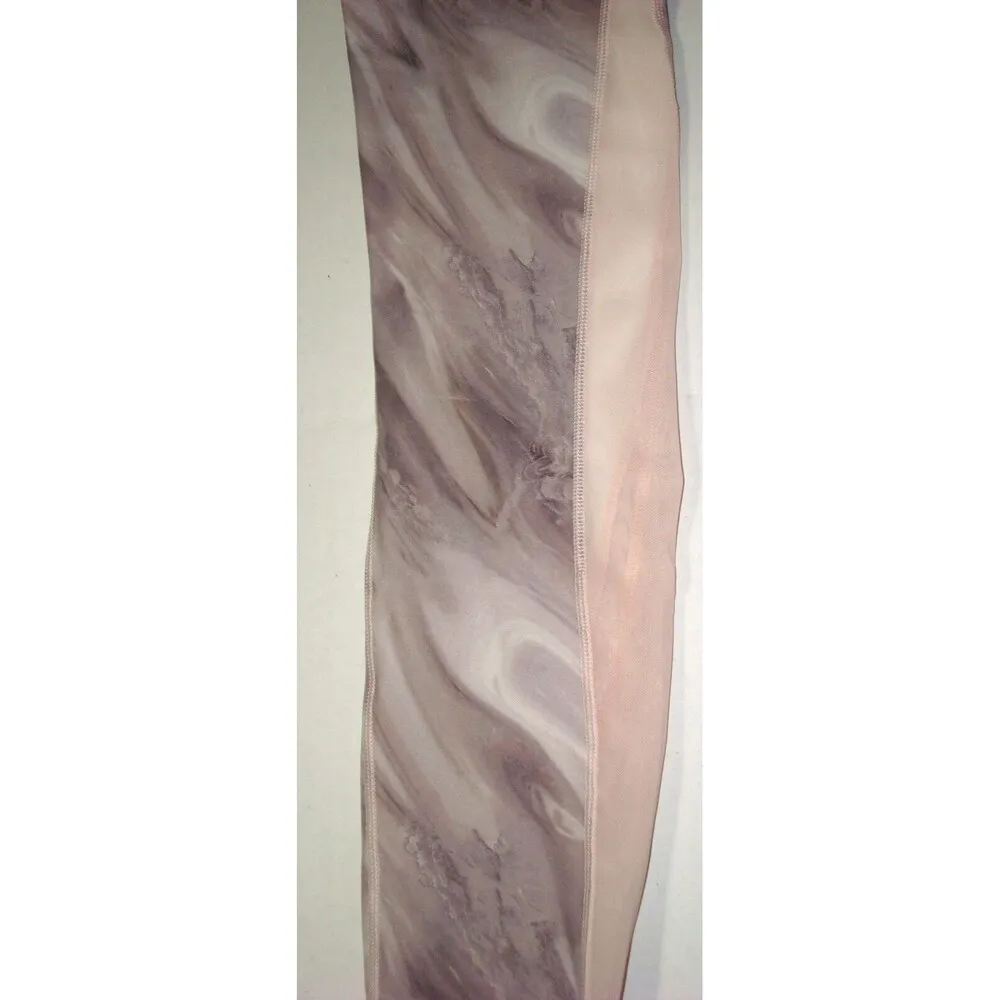 New NWT Womens Calia Tonal Marble Pink Gray Energize Leggings Small Mesh Pockets - Image 4