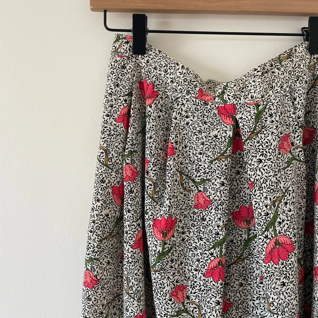 Claude Floral Skirt Pink - Image 3