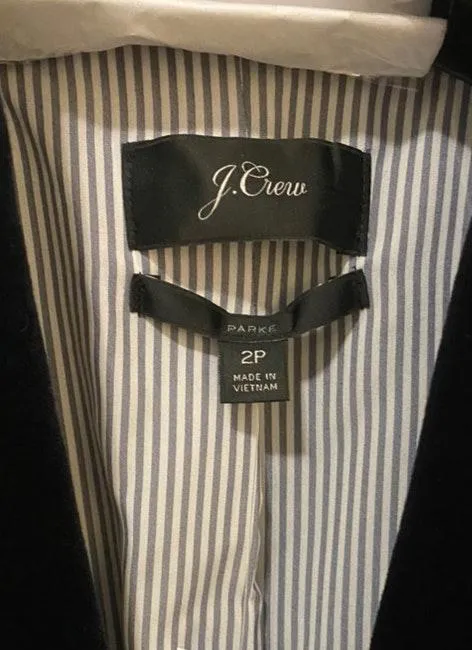 J.Crew Black Velvet Blazer - Image 2