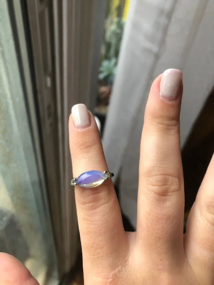 Stainless Silver Moonstone - Image 3