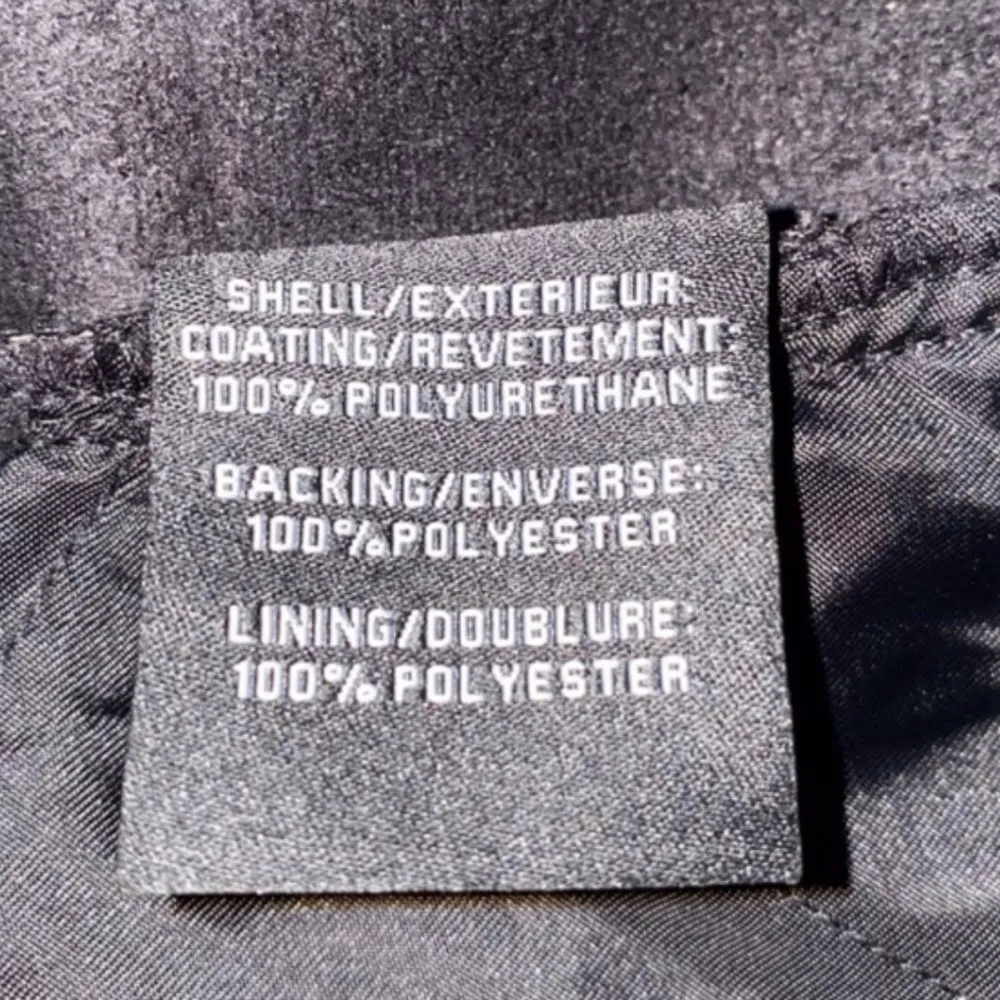 NWT $180 7 For All Mankind Faux Leather Crop Trousers - Large - Image 5