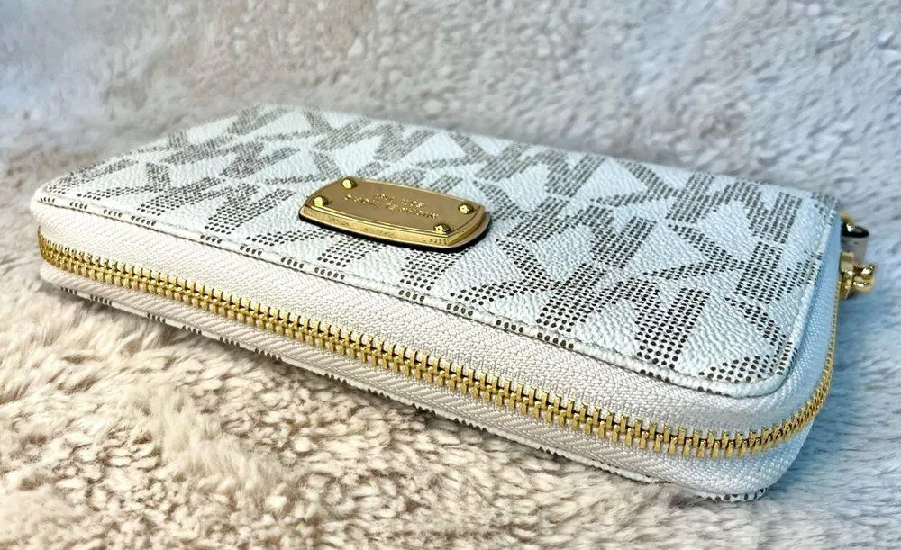 NWT Michael Kors Jet Set Large Wristlet Wallet Phone Case - Image 6