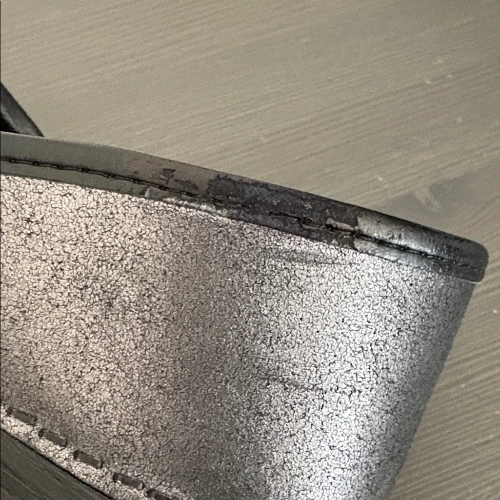 Dansko Professional metallic suede clogs black size 41 - Image 6