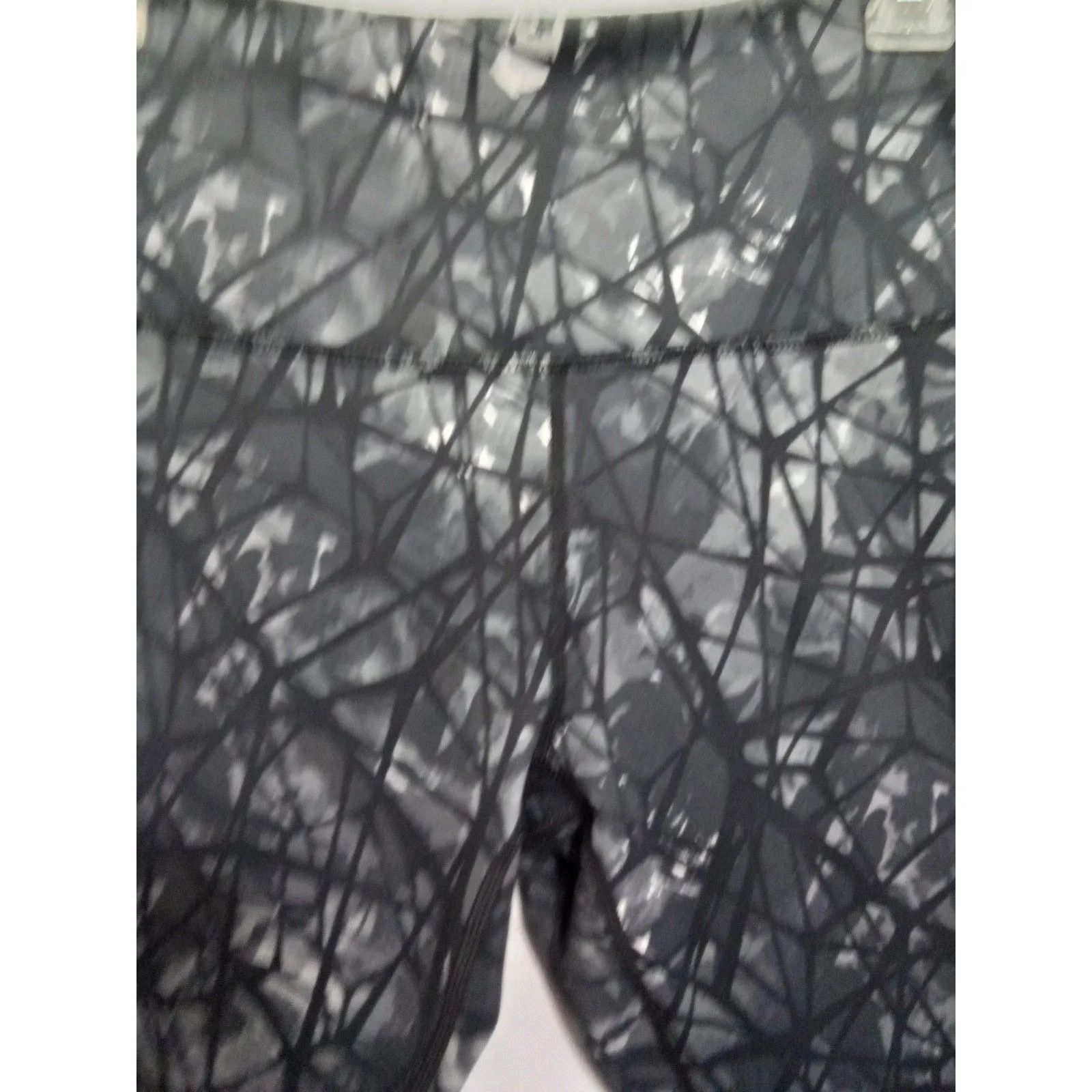 Spyder  Active Small‎ Black Gray workout yoga leggings - Image 2