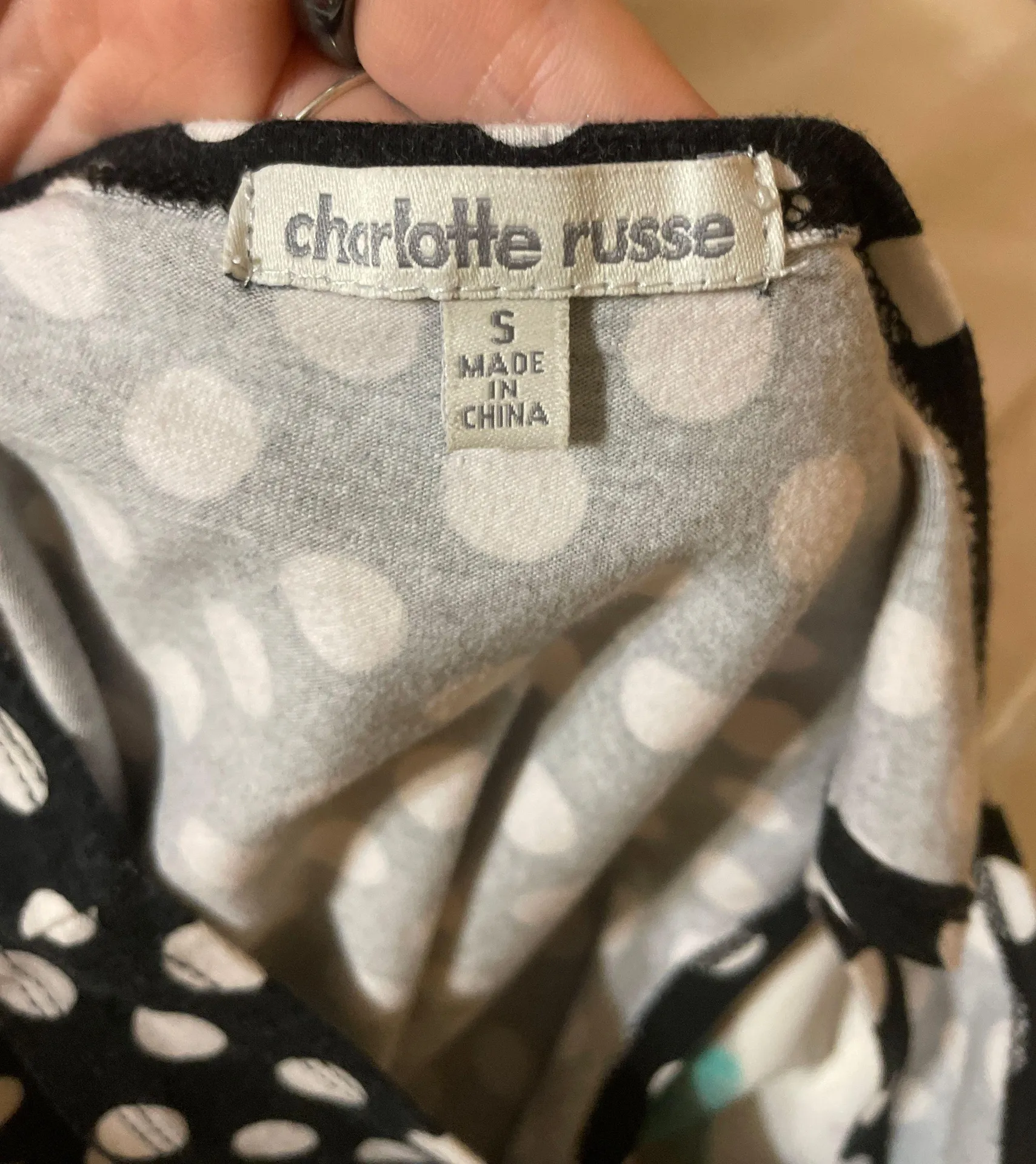 Charlotte Russe Polka Dot Dress - Image 3