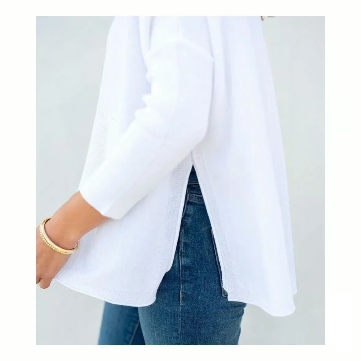 Mersea Catalina Crewneck Sweater White Size undefined - Image 3