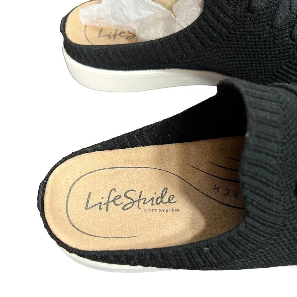 LifeStride "Ease" Slip-on Black Sneaker Size 8 - Image 3