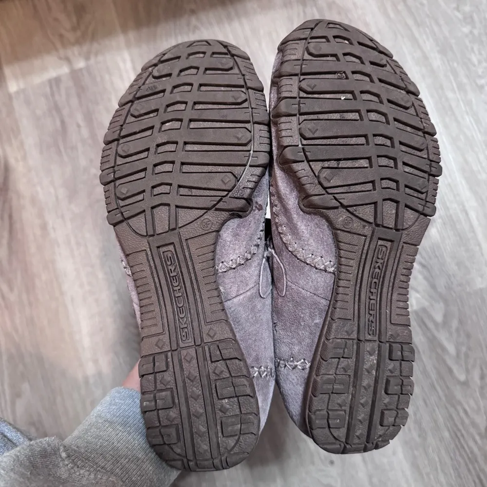 Skechers Women Relaxed Fit Air Cooled Memory Foam Brown Tan Loafers 9 Mary Jane - Image 6