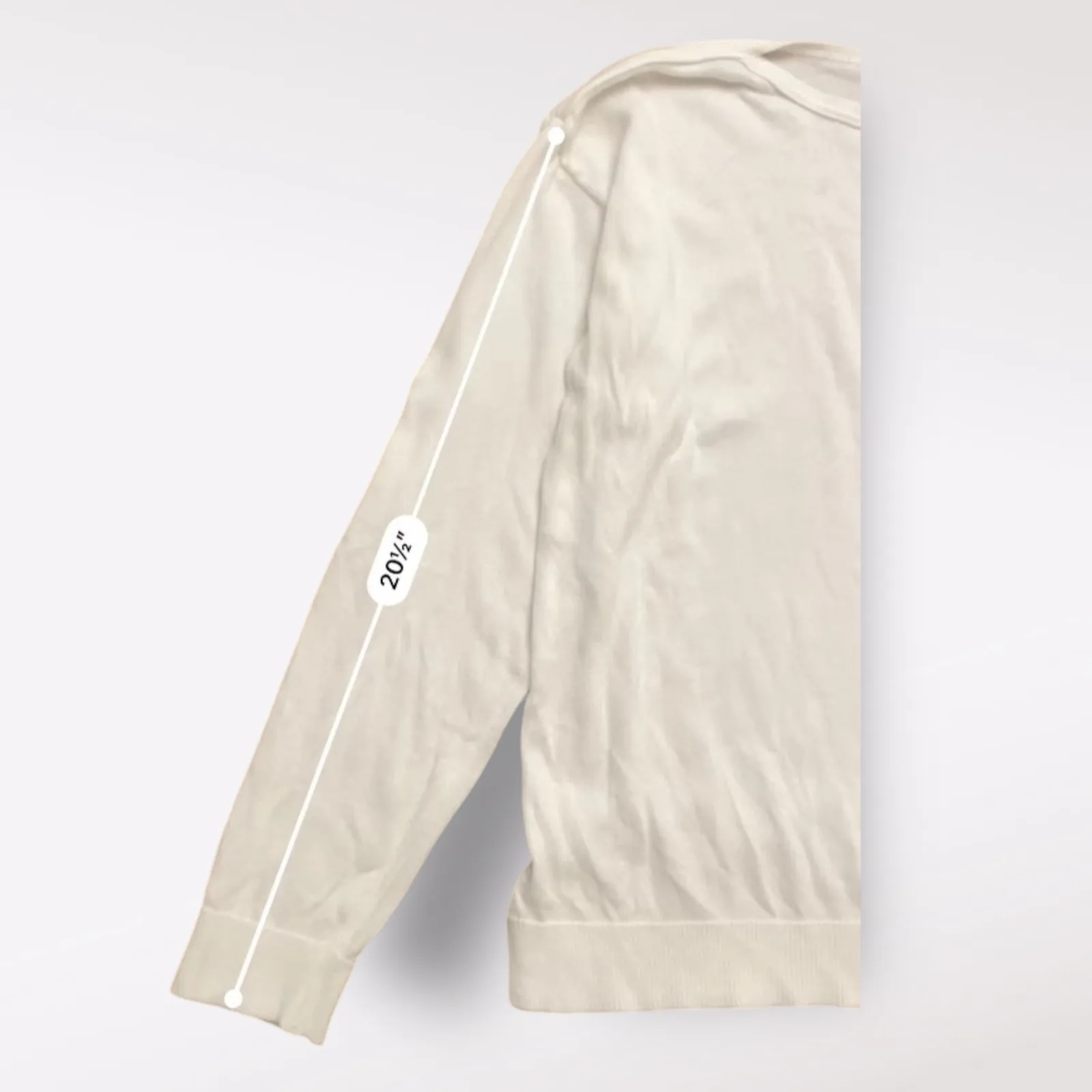 United Colors of‎ Benetton White Boatneck Sweater Size S - Image 6