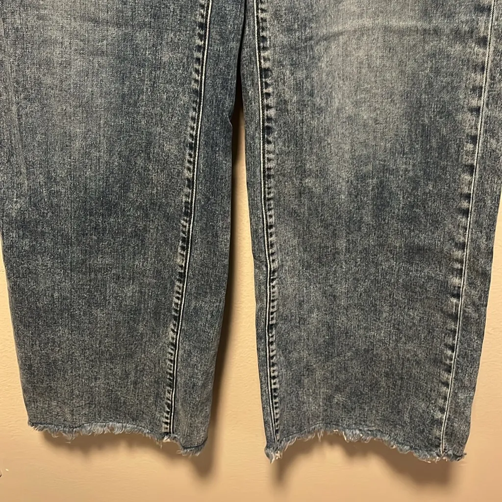 JOE'S JEANS The Mia High-Rise Wide-Leg Jeans, Size 28 - Image 5