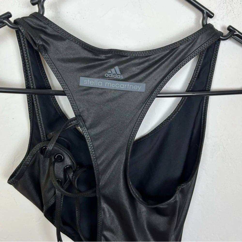Stella McCartney x Adidas Black Cut Out Bodysuit Size XS - Image 6