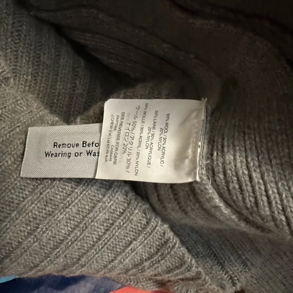 J.Crew Cable-knit turtleneck sweater dress size S - Image 6