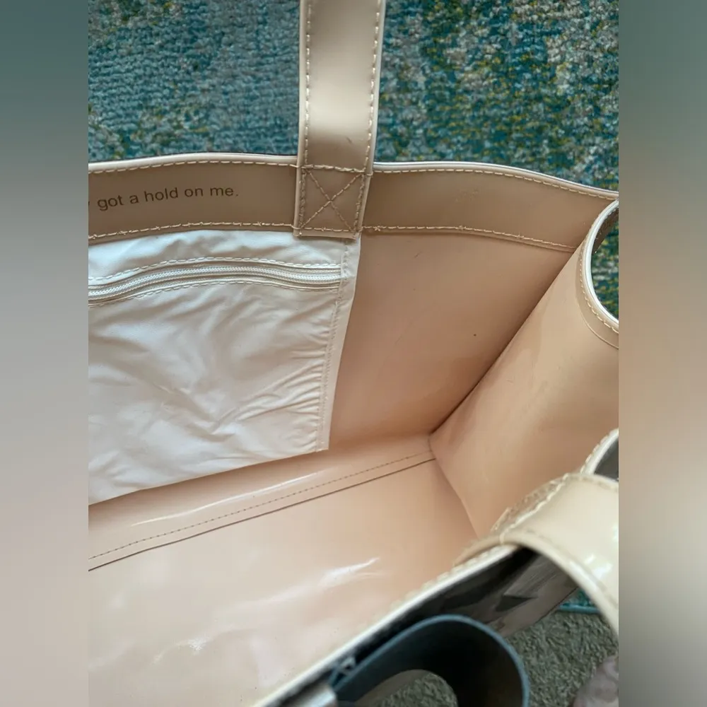 Ted Baker London nude medium PVC Icon bow tote bag - Image 12