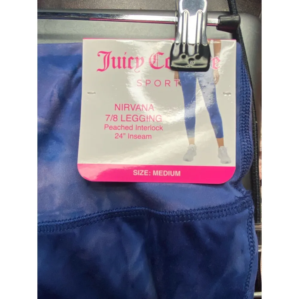 Juicy Couture Sport Womens Size Medium Nirvana Legging 7/8 Length Yoga Pants NWT - Image 2