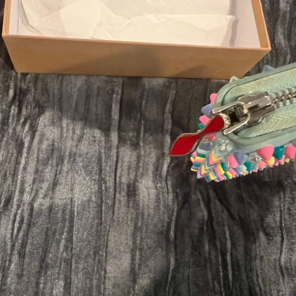 Christian Louboutin Studded Wallet - Image 6