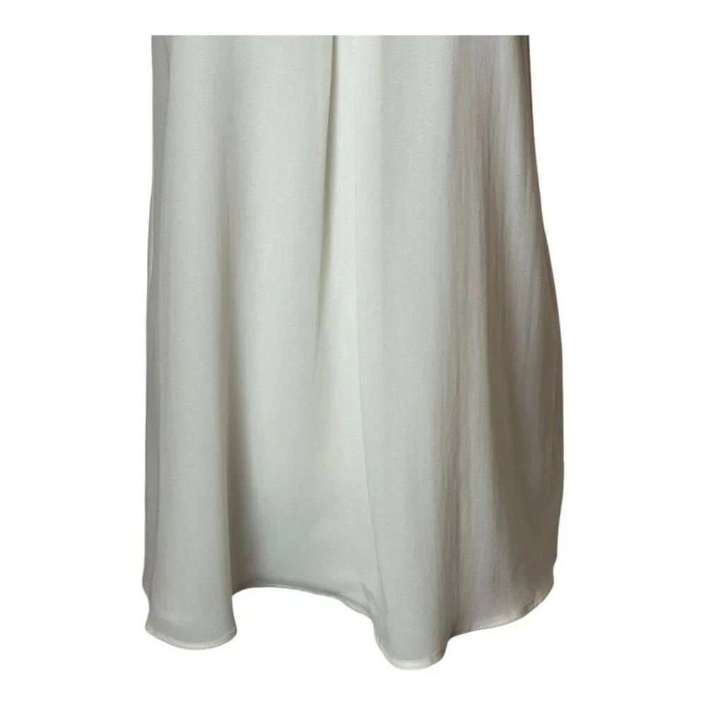 Alice + Olivia Tank Top Women XS White Silk V Neck Y Back Camisole Cami‎ - Image 7