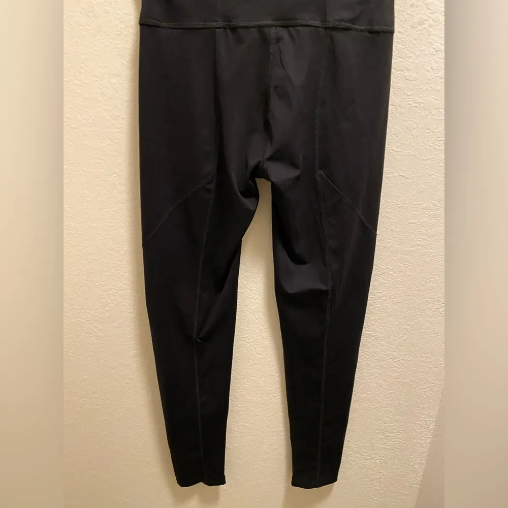 SPANX Black Compression Leggings Size Large - Image 7