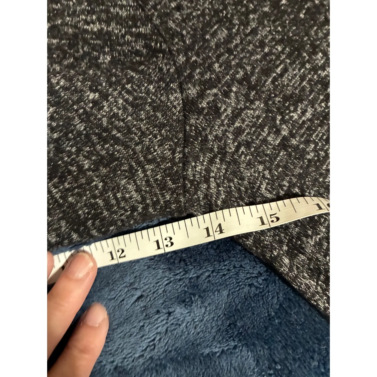 Bobeau Cowl Neck Long Sleeve Black Knit Dress Size Medium - Image 8