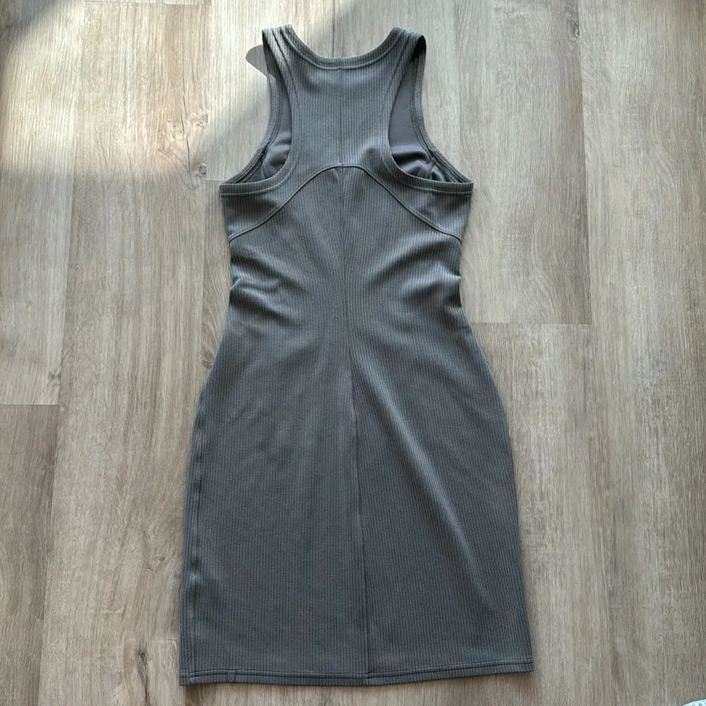 Lululemon Ribbed Softstreme Slim-Fit Tank Dress sz 4 - Image 4