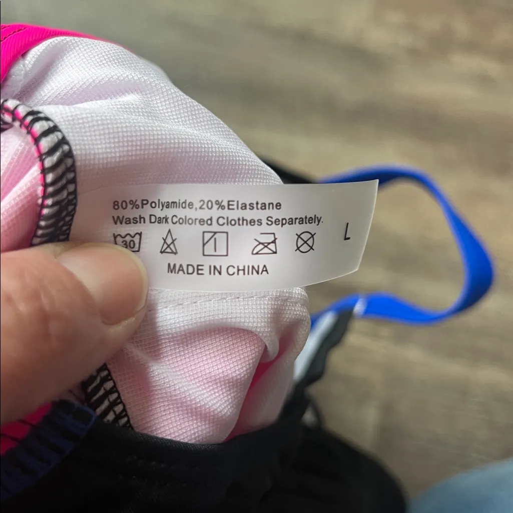 BIKINX One Piece Surfing Swimsuits Zipper Bathing Suits Monokini Swim Sz L ⚫️ Black Size L - Image 9