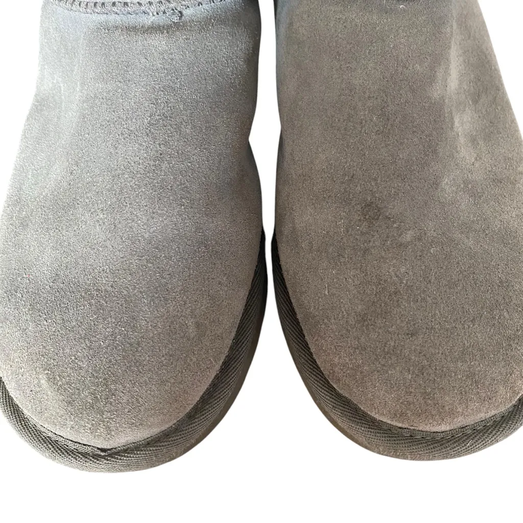 Ugg Bailey Bow II Gray Grey Boots size 8 - Image 4