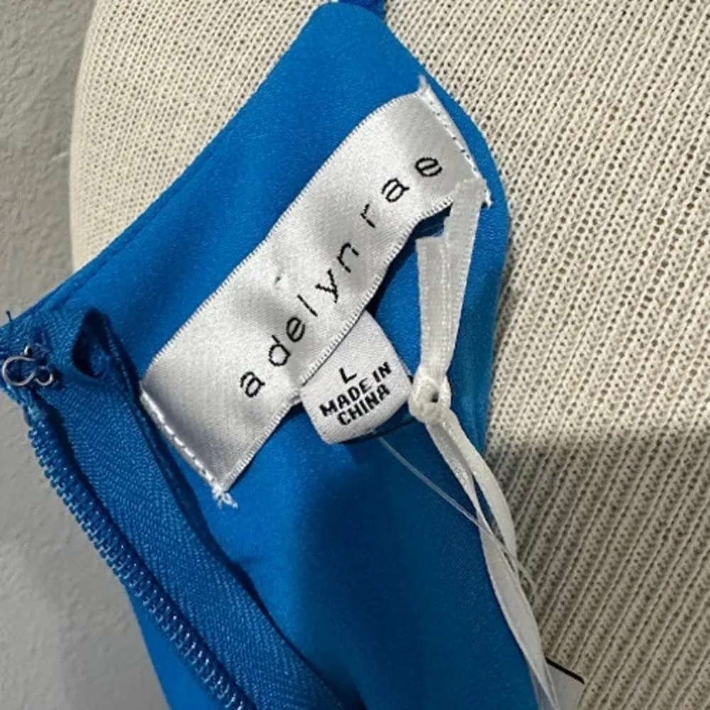 Adelyn Rae Mini Cocktail Dress Cyan (Blue) Size Large New With Tags - Image 11