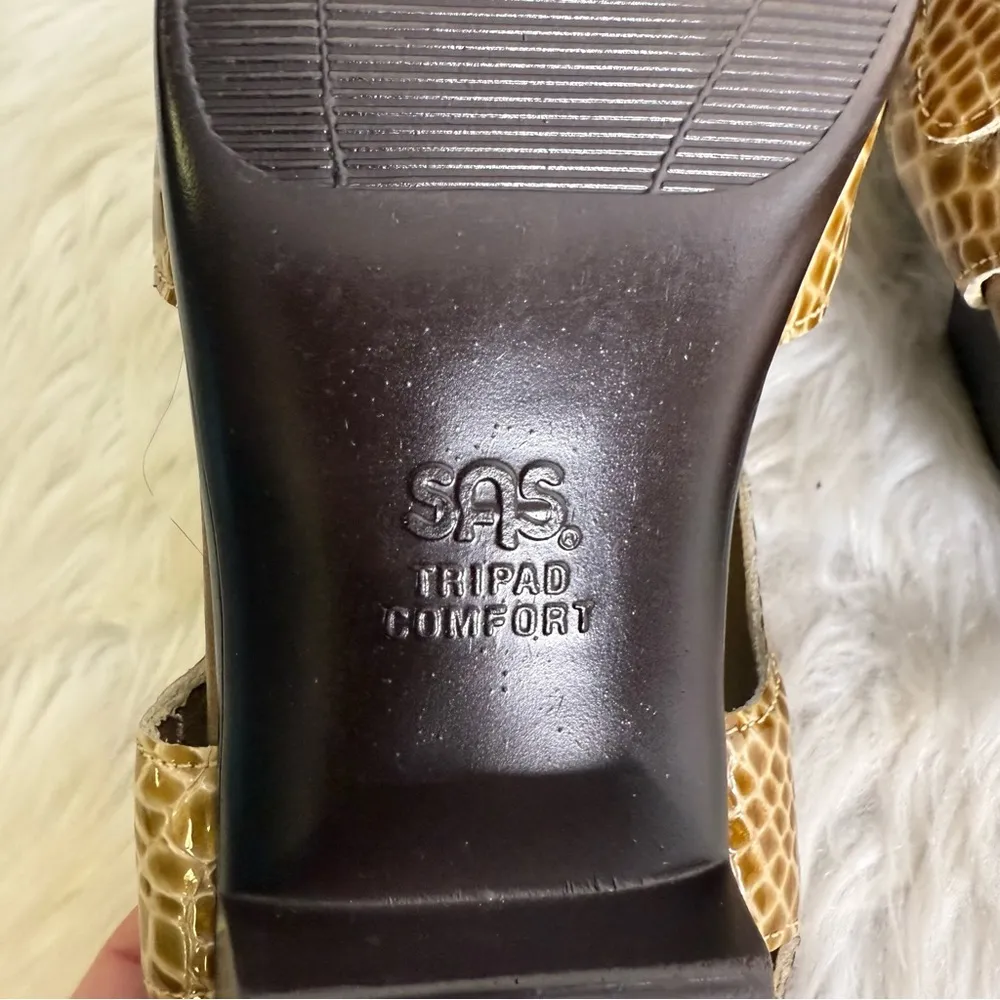 SAS Women's Suntimer Tan Sandals Croc Size 8.5 S - Image 3