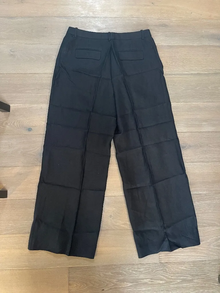 J.Crew Essential Wide Leg Pant in Linen  - Image 4