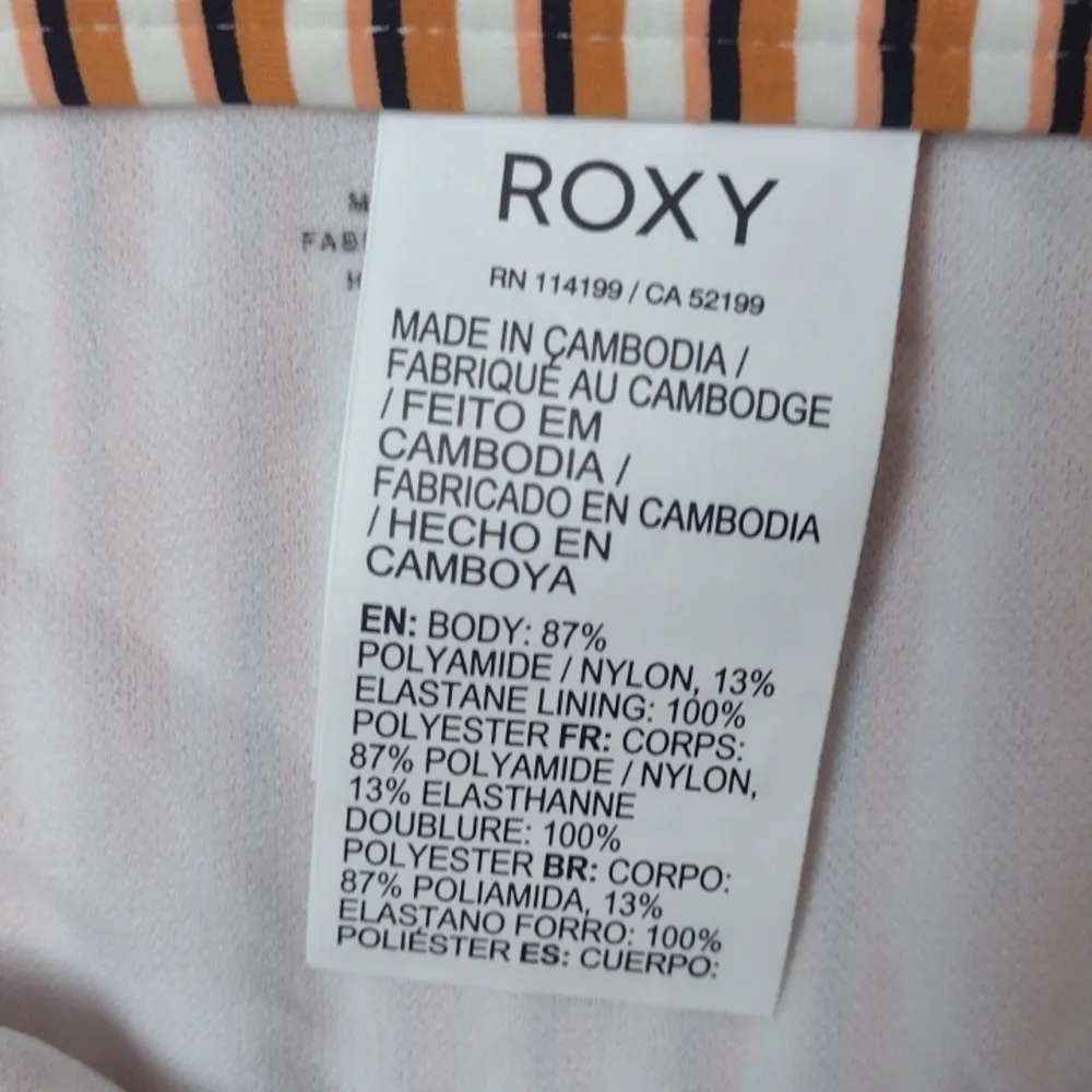 ROXY bikini swim top and bottom size XL - Image 5