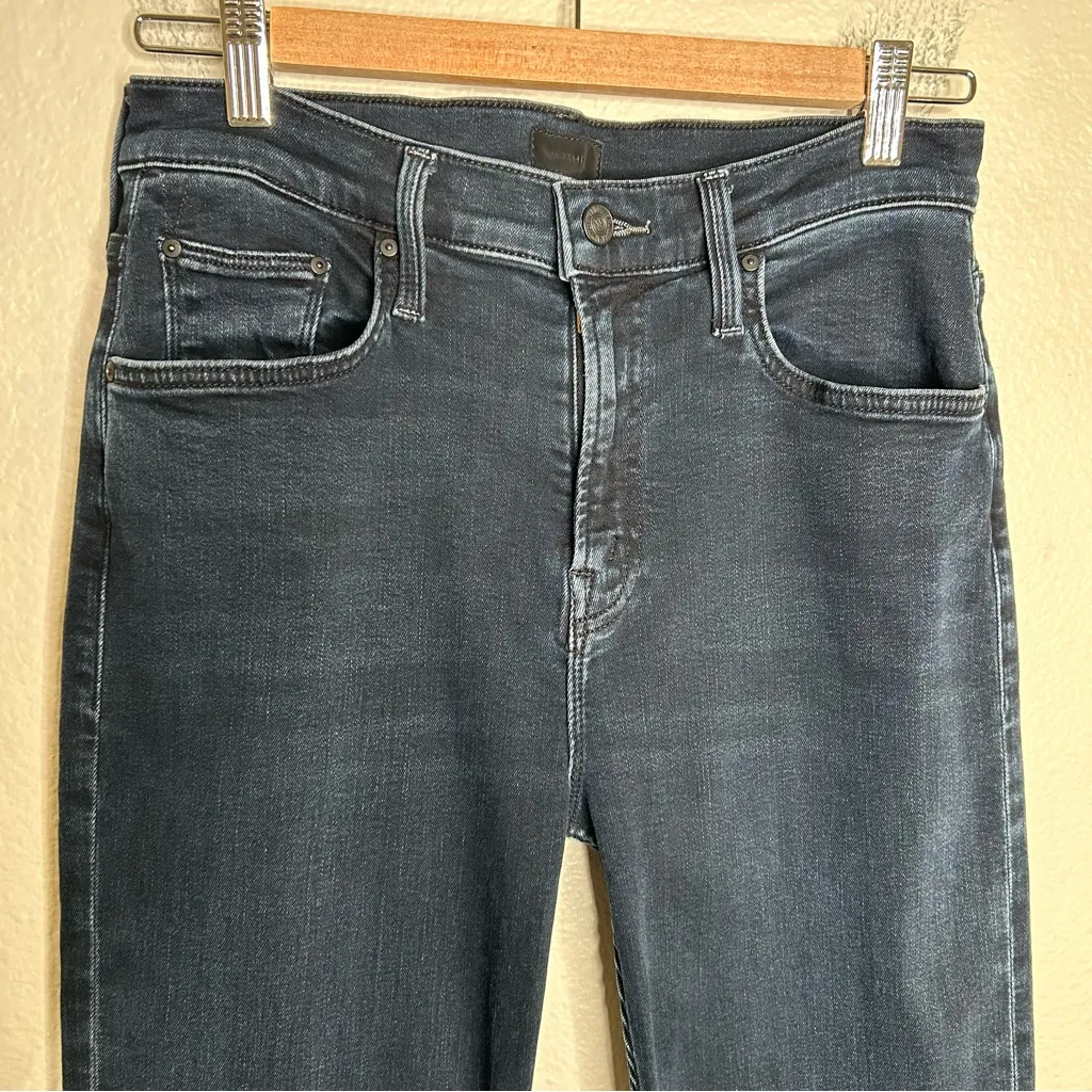 Mother The Mid Rise Rider Ankle jeans Night In Paris 29 Blue - Image 2