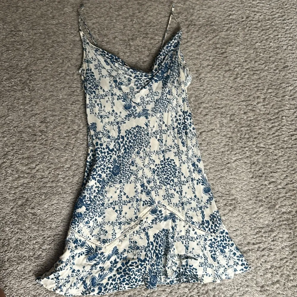 Free People Printed Mini Dress - Image 4