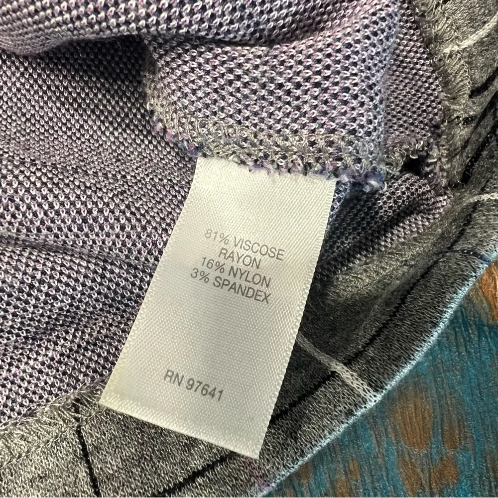 J. Jill Ponte Gray Plaid Sheath dress medium Sleeveless pockets - Image 5