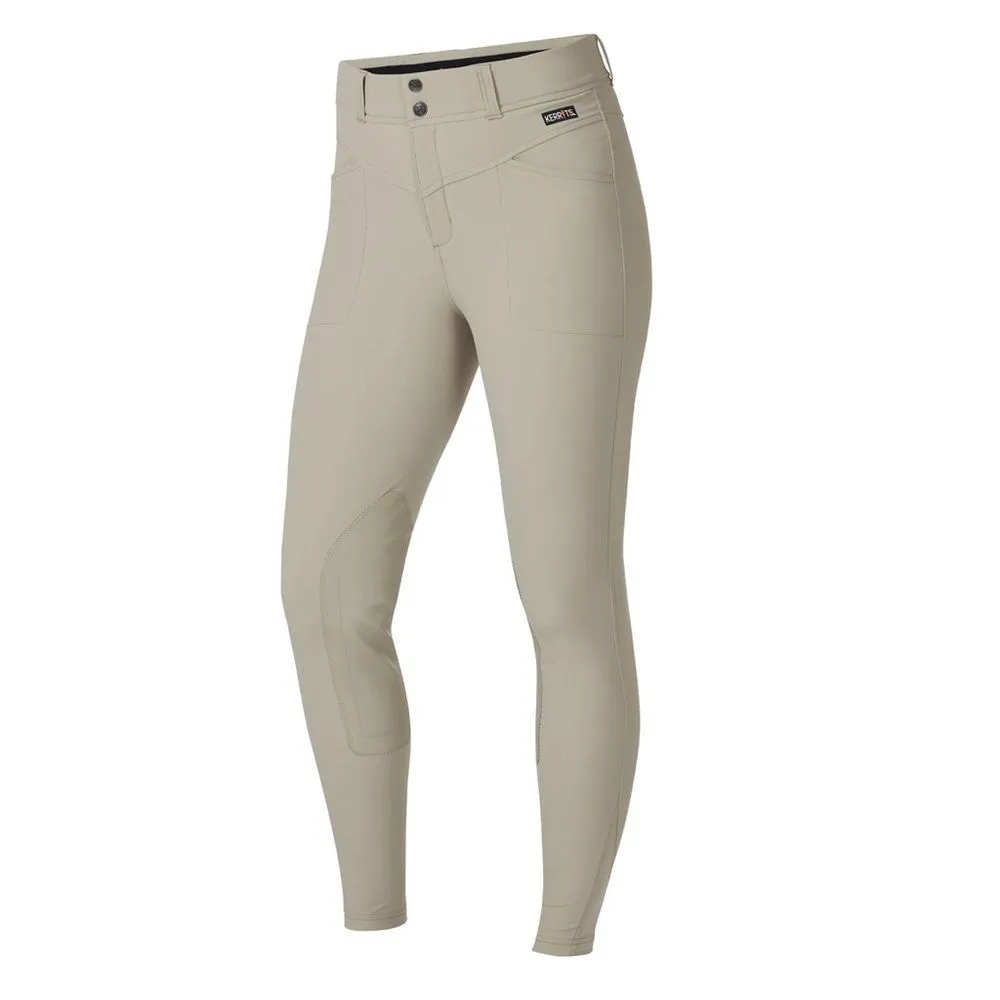 Kerrits Equestrian Ladies Crossover II Knee Patch Riding Breeches Pants Large - Image 4