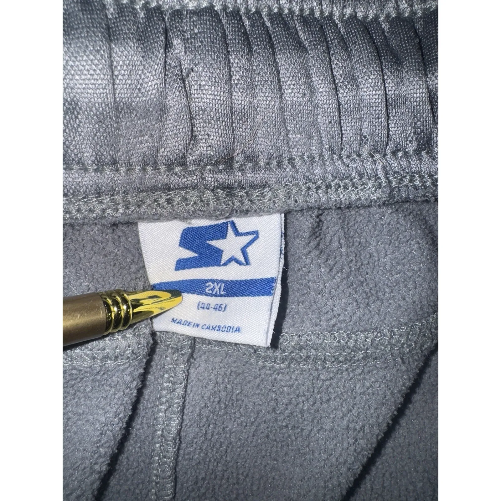 Vintage Starter Track Pants Men 2XL Loose‎ Drawstring Y2K Gorpcore Grunge 90s - Image 13