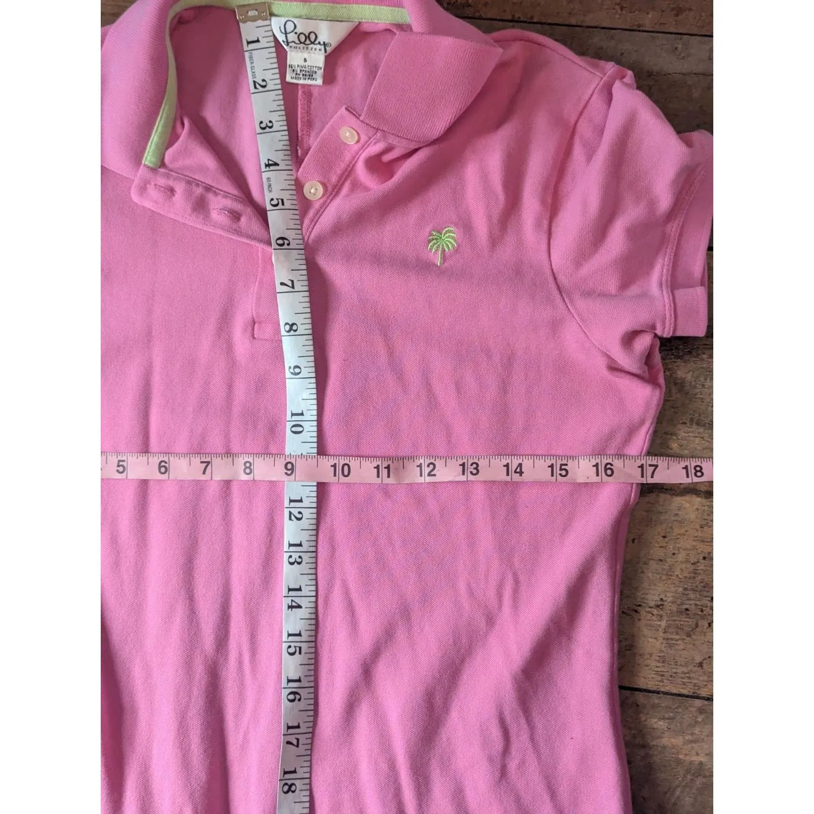 Lilly Pulitzer Pink Polo Dress Small S Tennis Golf Preppy Resort - Image 4