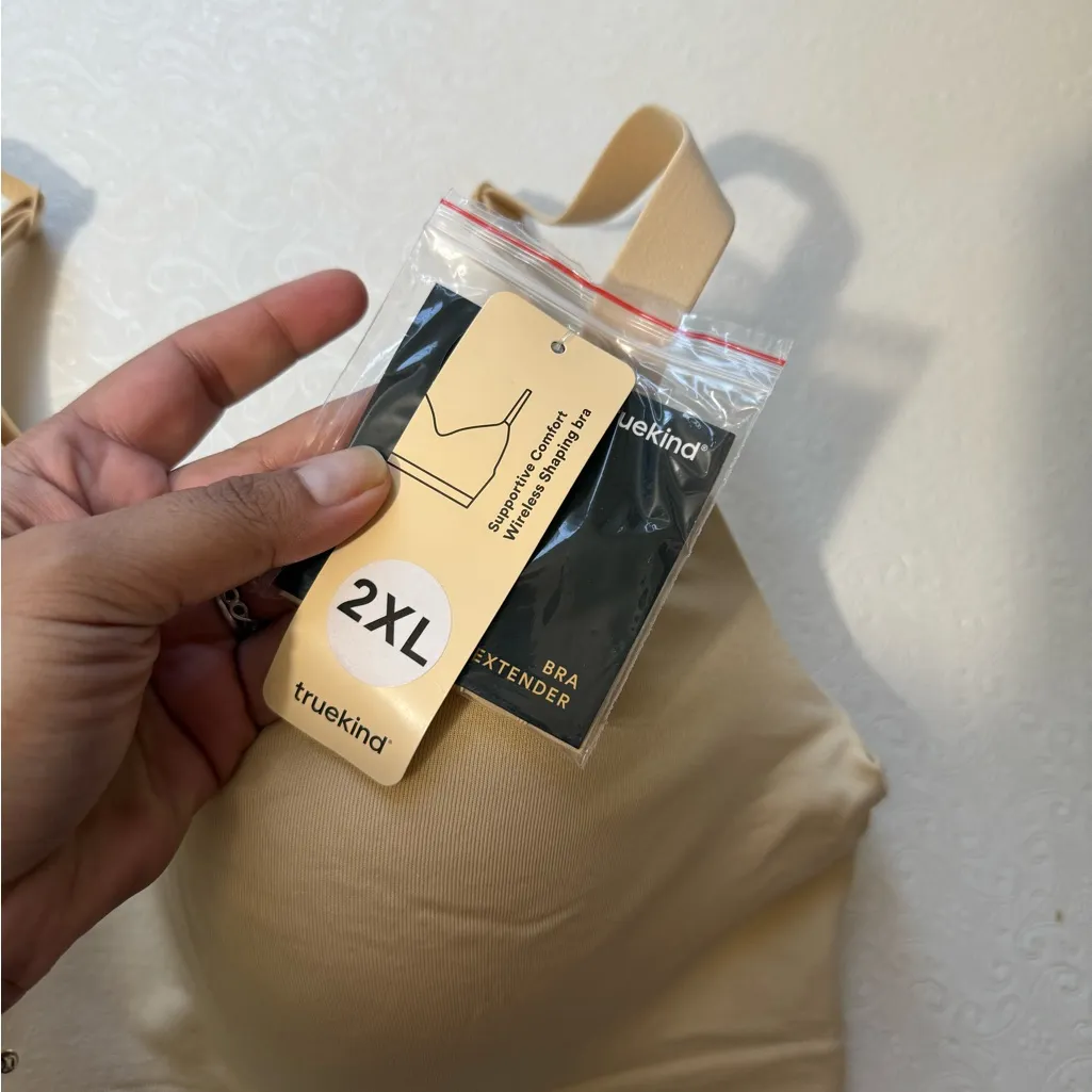 NWT Bra Truekind Seamless Nude Size 2XL Tan - Image 2