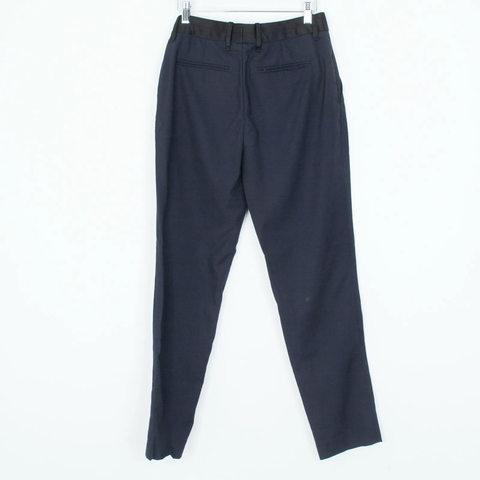 Rag & Bone Navy Blue Wool Blend Career Trouser Pants Size 2 Corpcore Office Work - Image 5