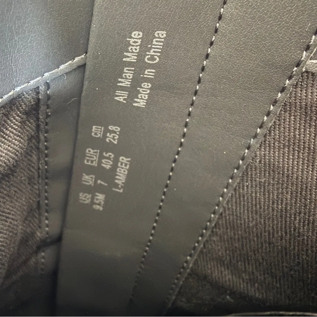 Franco Sarto Shiny Maroon Bronze Ankle Boots Block Heel 9.5 NEW L-Amber - Image 6