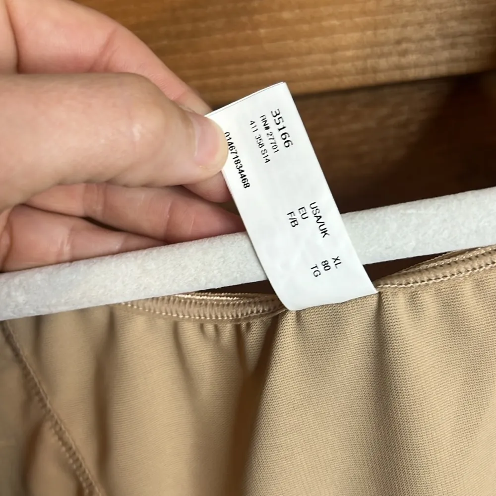 Subtract Shapewear Corset Stretch Corsage Tummy Control Tan Ultrafirm Hook Beige Size XL - Image 6