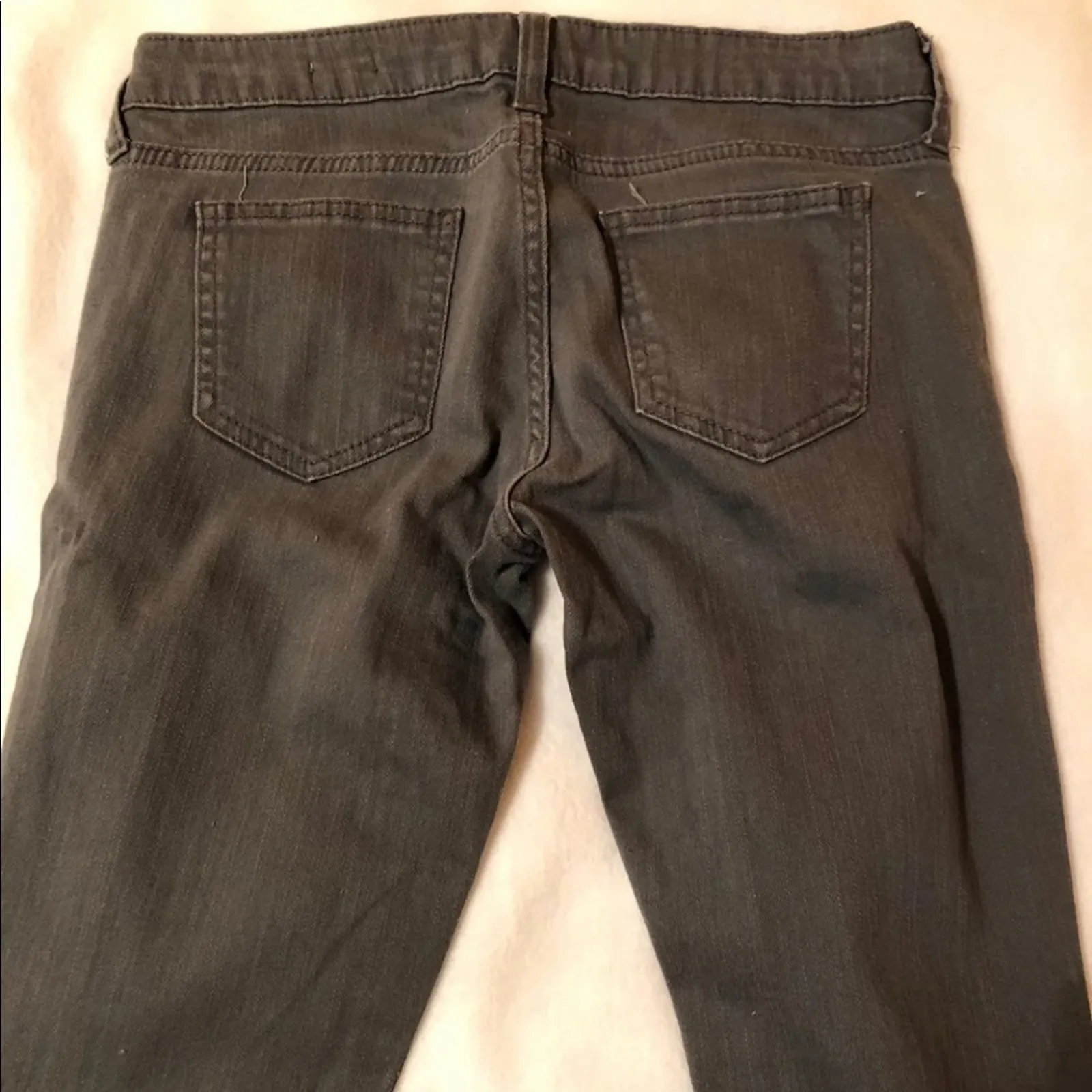 Arizona Jeans Low Rise Super Skinny Gray Jeans Size 5 - Image 4