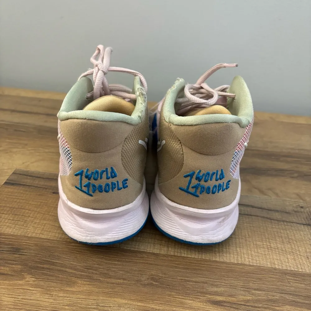 Nike Kyrie 7 1 World 1 People Regal Pink Athletic Basketball Shoes Kids Women’s - Image 7