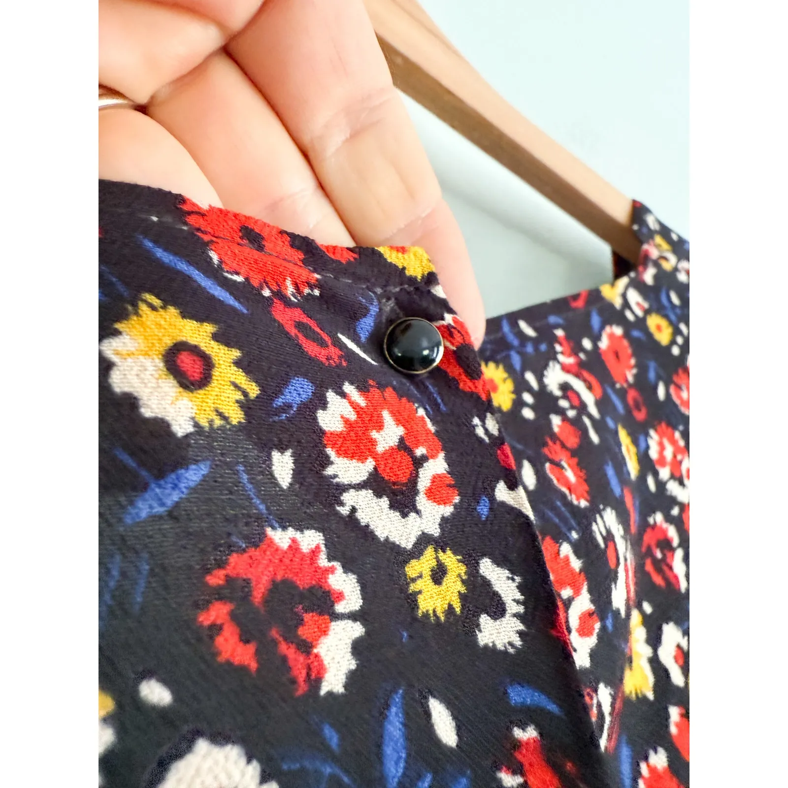 Sézane | Sezane | Marina Floral Lace Blouse | Sz 34/2 - Image 11