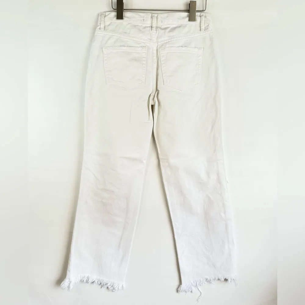 We The Free Jeans Free People Maggie Mid Rise Straight Leg Jeans Size 25 - Image 5
