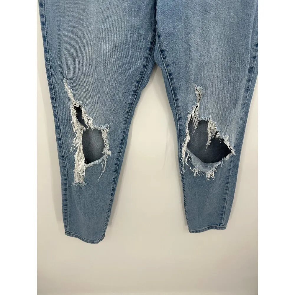 Regeneration by Celebrity Pink Mindful Mom Jeans Distressed Women 3/26 - Image 3