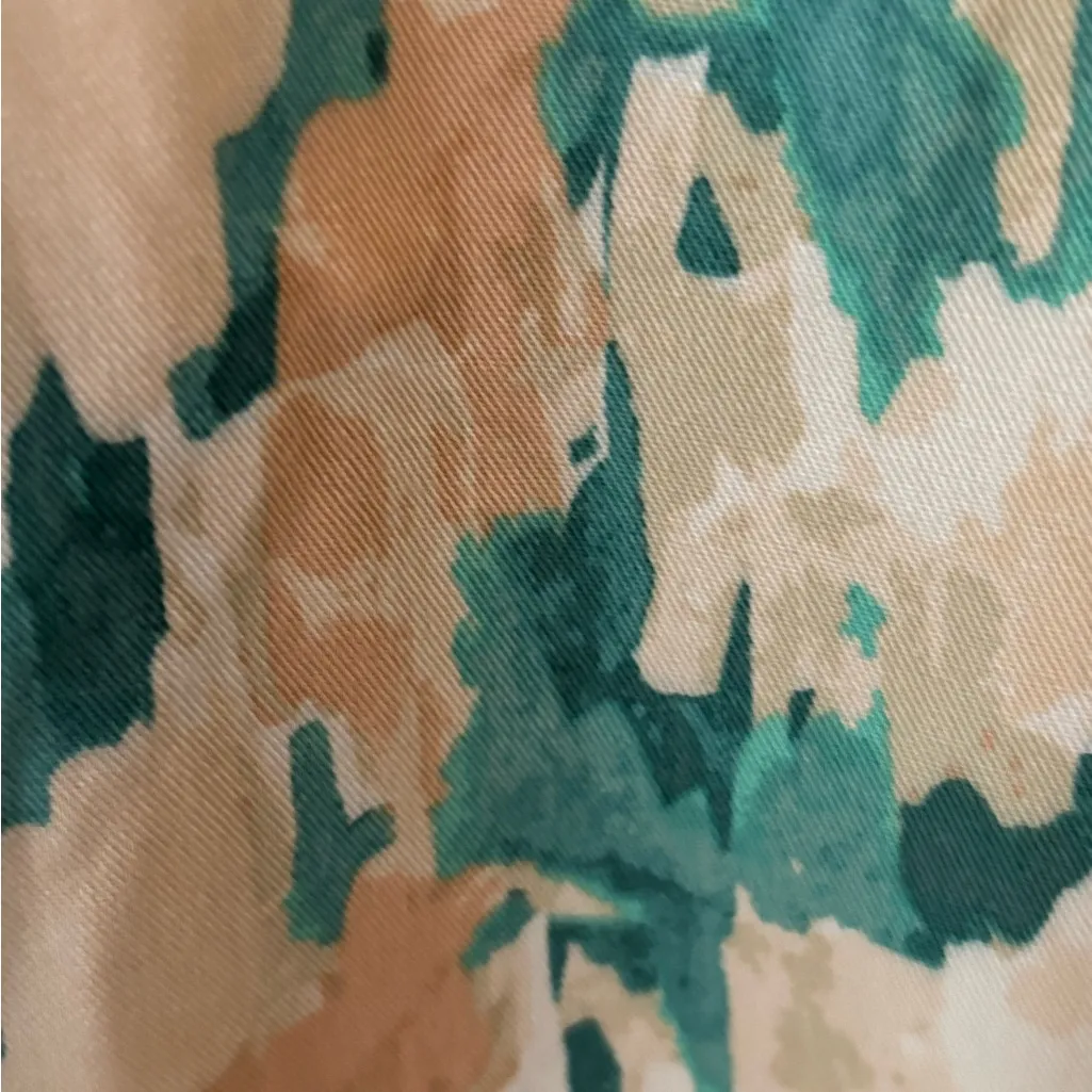 Anthropologie MAEVE black and white white polka dot cropped wide leg pants.‎ - Image 3